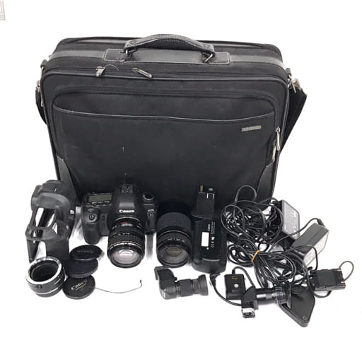 Canonデジタル一眼レフカメラ レンズ、アクセサリー、VANGUARD製 カメラバッグのセット