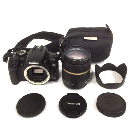 Canon EOS Kiss Digital X TAMRON 18-200mm 一眼レフ デジタルカメラ キャノン レンズ タムロン 現状品