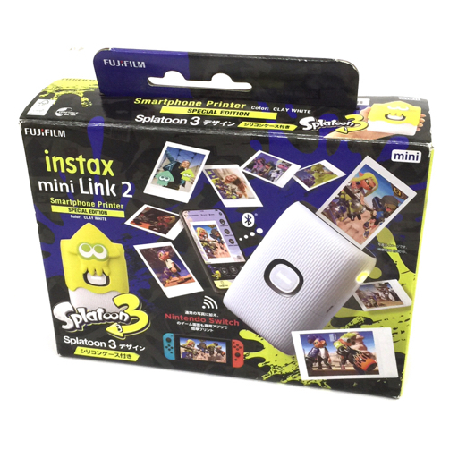 FUJIFILM instax mini Link 2 スプラトゥーン3デザイン フォトプリンター2