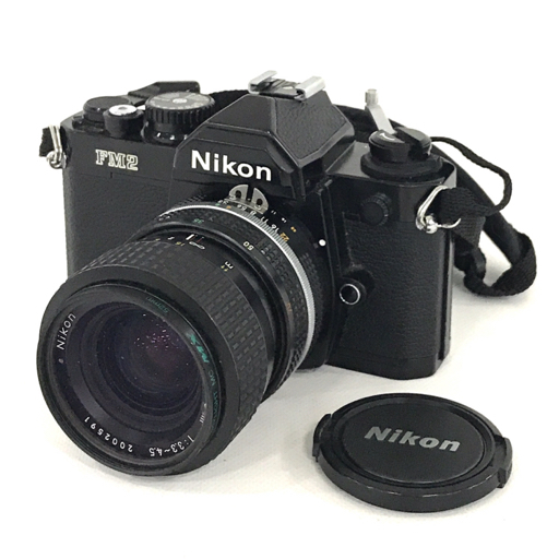 Nikon FM2 ブラック ボディ Zoom-NIKKOR 35-70m